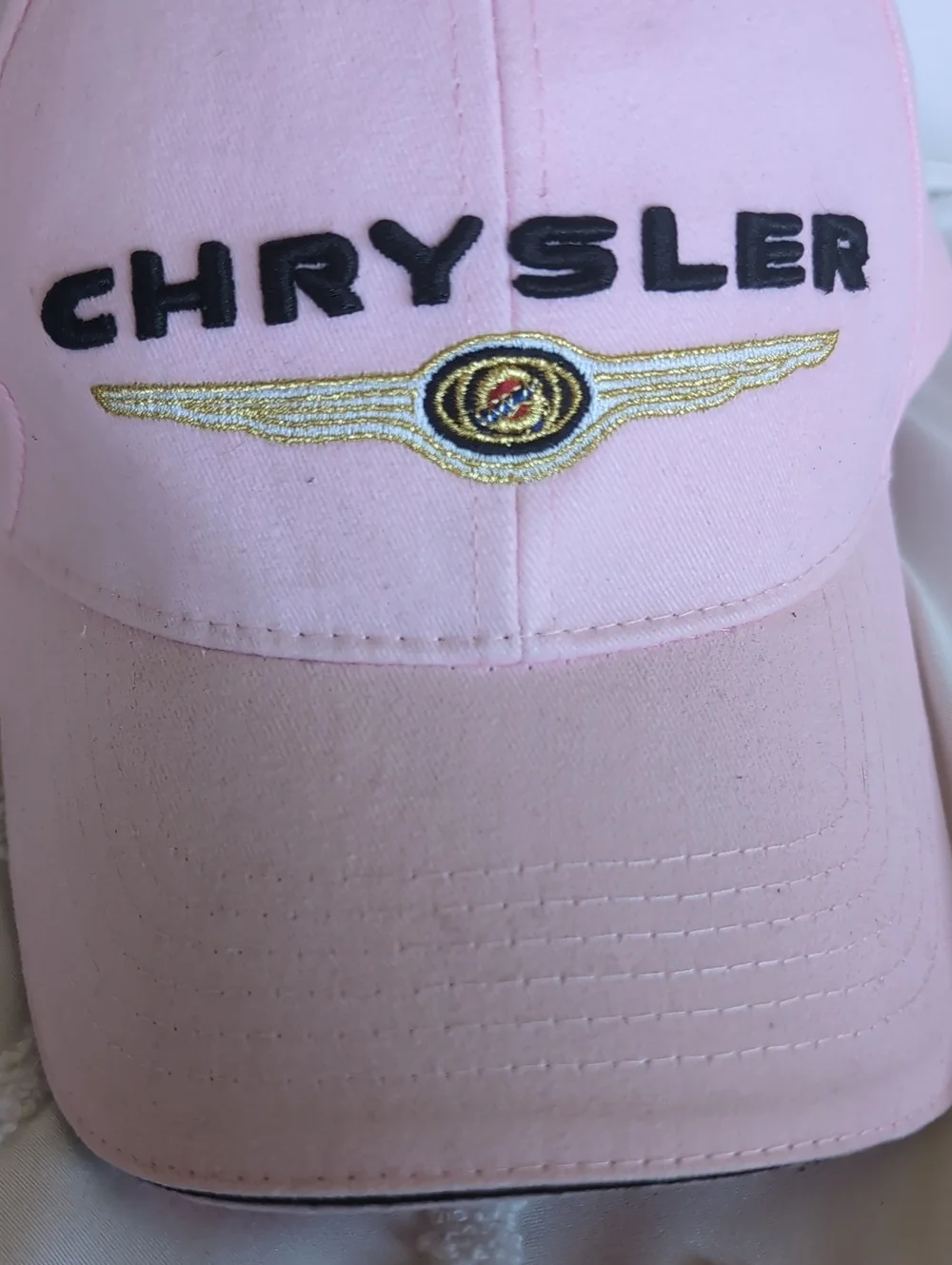 Pink🩷 Chrysler Hat/ Cap With Wing Logo